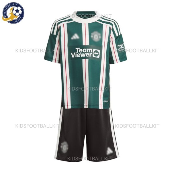 Manchester Utd Away Kids Football Kit