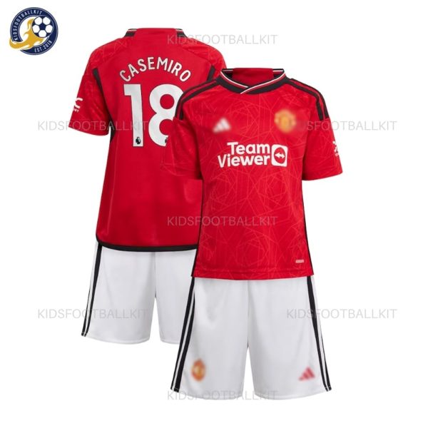 Manchester Utd Home Kids Casemiro 18