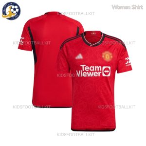 Manchester Utd Home Women Football Shirt