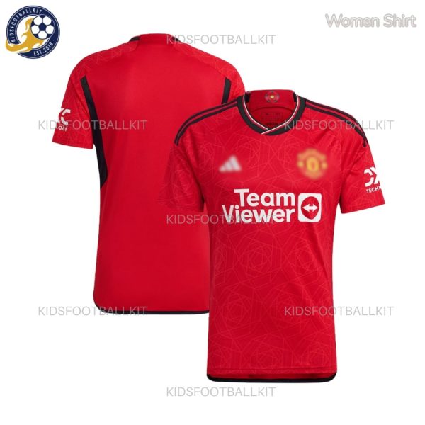 Manchester Utd Home Women Football Shirt