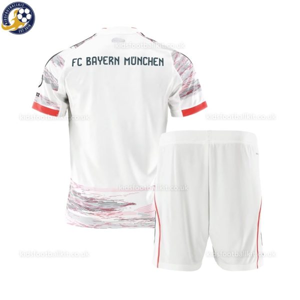Bayern Munich Third Kids Football Kit 25/26 - Back View