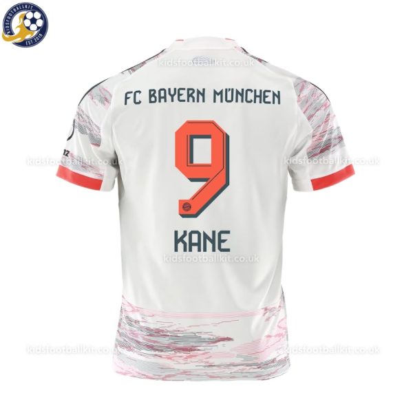 Bayern Munich Kane 9 Third Kids Football Kit 25/26 - Front View