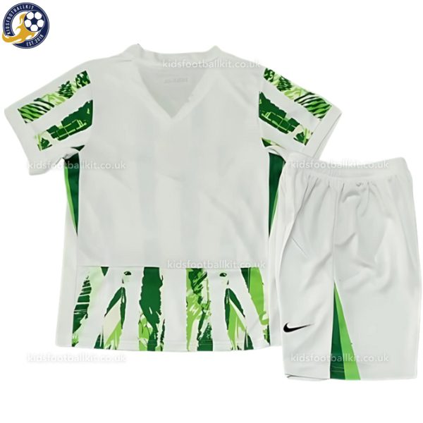 Nigeria 25/26 Away Kids Football Kit - Back View