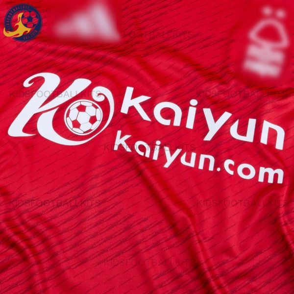 Nottingham Home Men Football Shirt 2024/25 - Detail