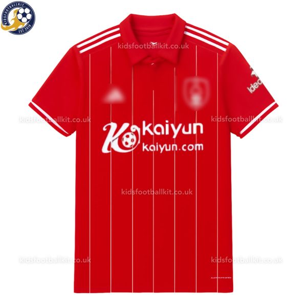 Nottingham Forest Home Men Football Shirt 25/26 - Front View
