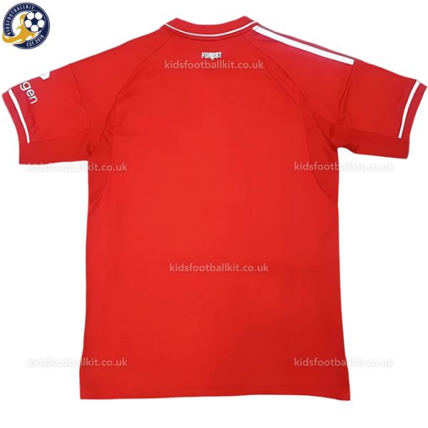 Nottingham Forest Home Men Football Shirt 25/26 - Back View