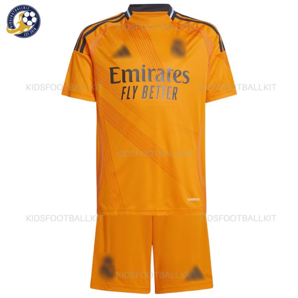 Real Madrid Away Kids Fooatball Kit 24/25 - No Socks