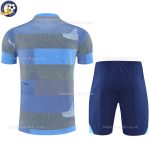 Real Madrid Blue Training Kids Football Kit 24/25 - Back View