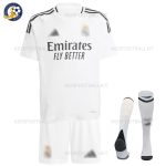 Real Madrid Home Adult Fooatball Kit 24/25