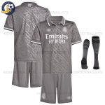 Real Madrid Third 24 25 Kid Football Kit - With Socks