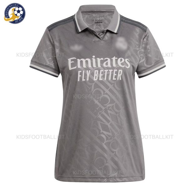 Real Madrid Third Women Football Shirt 24/25 - Front View