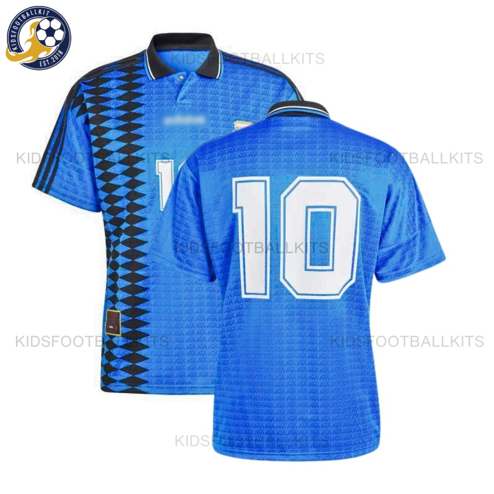 Retro Argentina MARADONA 10 Away Men Football Shirt 1994