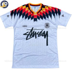 Retro Germany x Stussy Home Men Football Shirt 1994