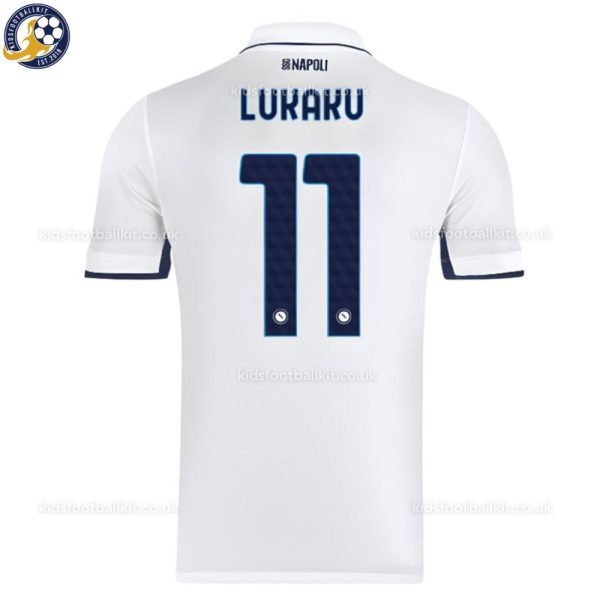 SSC Napoli LAKAKU 11 Away Men Football Shirt 24/25 - Back View