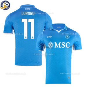 SSC Napoli LAKAKU 11 Home Men Football Shirt 24/25 - Over View