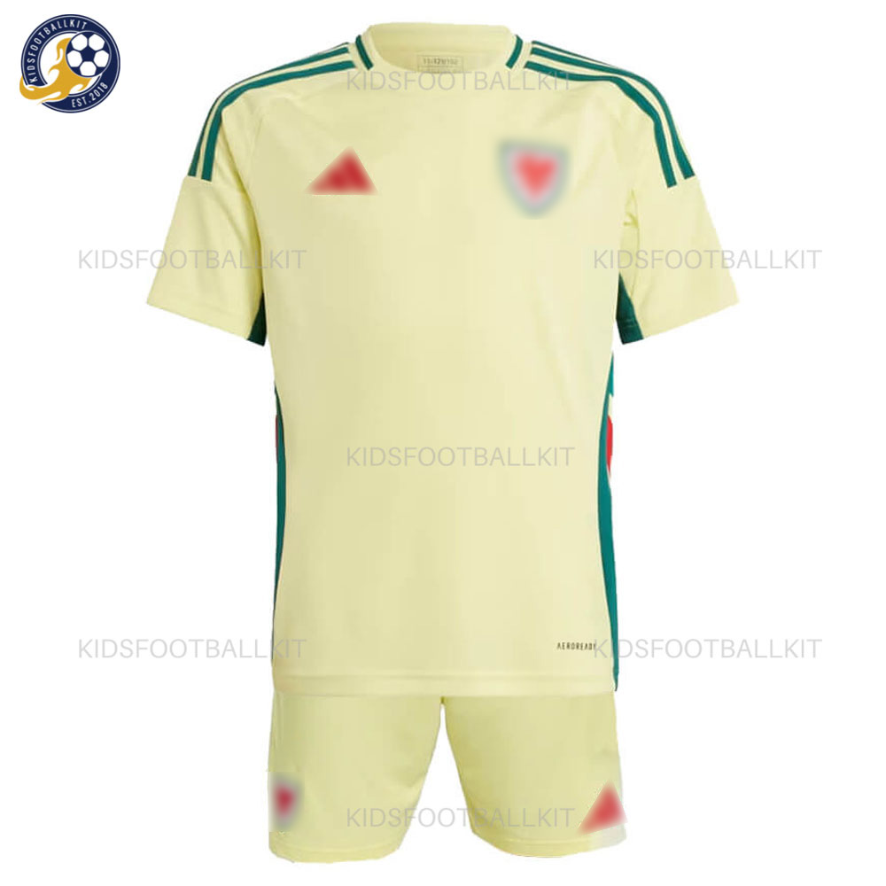 Wales Away Kids Football Kit 2024 (No Socks)