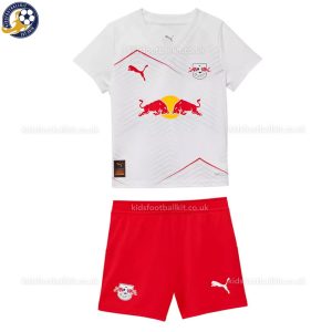 RB Leipzig Home Kids Football Kit 2025/26 - Front View