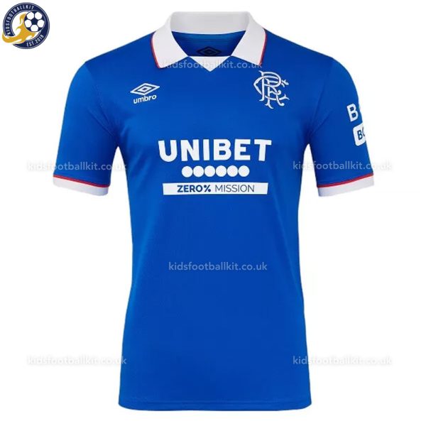 Rangers Home Men Football Shirt 2025/26 - Front View