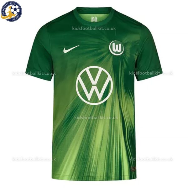 VFL Wolfsburg Home Men Football Shirt 2025/26 - Front View