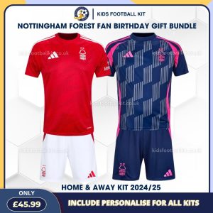 Nottingham Forrest FC Birthday Football Kits Gift Pack - Overview
