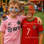 Messi & Ronaldo Kids Football Kit Combo - AI GEN VER 6