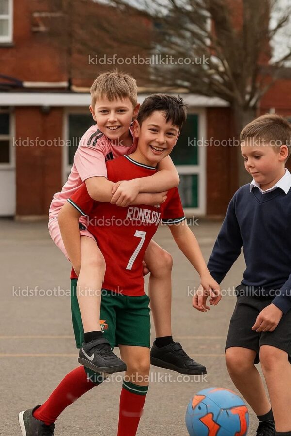 Messi & Ronaldo Kids Football Kit Combo - AI GEN VER 7