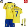 Al Nassr RONALDO 7 Home Adult Kit 2024/25 Top Safety Pick