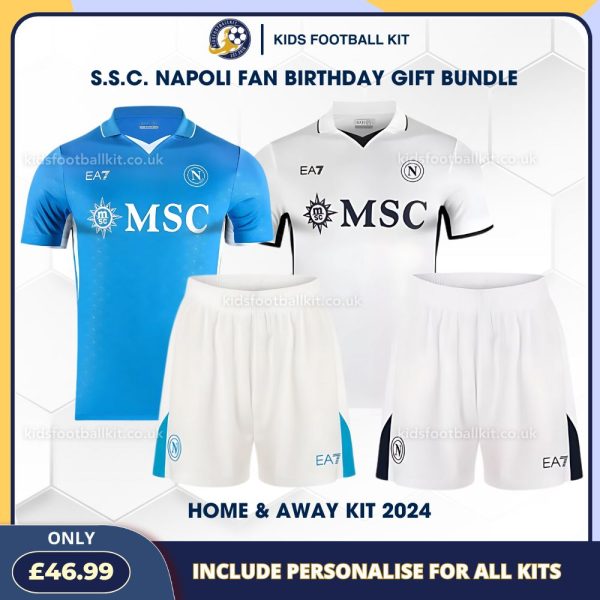 Napoli FC Birthday Football Kits Gift Pack - Overview