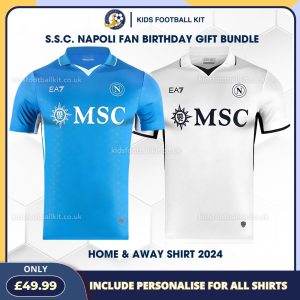 Napoli FC Birthday Football Shirt Gift Pack 24/25 - Overview