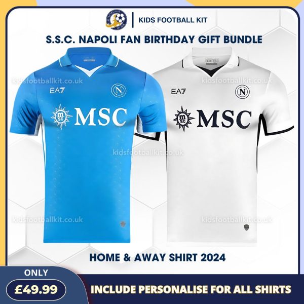 Napoli FC Birthday Football Shirt Gift Pack 24/25 - Overview