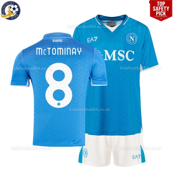 Napoli McTOMINAY 8 Home Kids Kit 24/25 Top Safety Pick