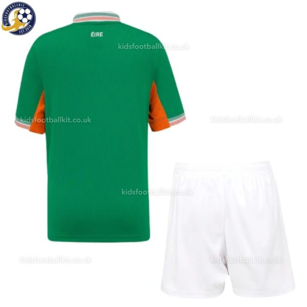 Ireland Home Kids Football Kit 2025 - Back View