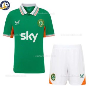 Ireland Home Kids Football Kit 2025 - Front View