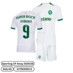 Sporting-CP-Away-Kids-Football-Kit-2024_25-–-GYOKERES-9-No-Socks-r