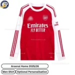 ar-snl Home Men Football Shirt 2025/26 (Long Sleeve) - blur