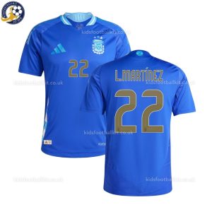 Argentina Martinez 22 Away Men Football Shirt 2024 - Front View