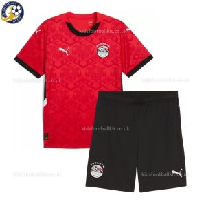 Egypt 25/26 Home Kids Football Kit - Front View
