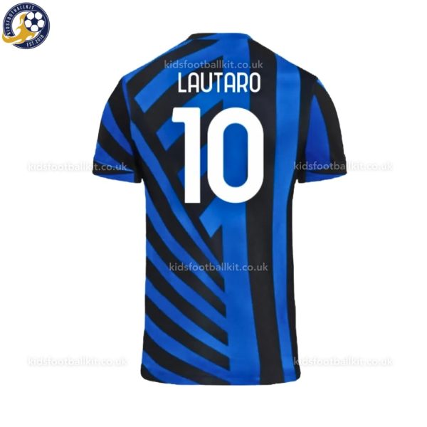 Inter Milan LAUTARO 10 Home Football Shirt 24/25 - Back View