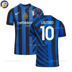 Inter Milan LAUTARO 10 Home Football Shirt 24/25 - Overview