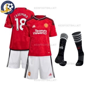 Manchester Utd Home Kids Casemiro 18