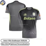 Aston Villa Goalkeeper Men Football Shirt 2025_26 - OverView blur