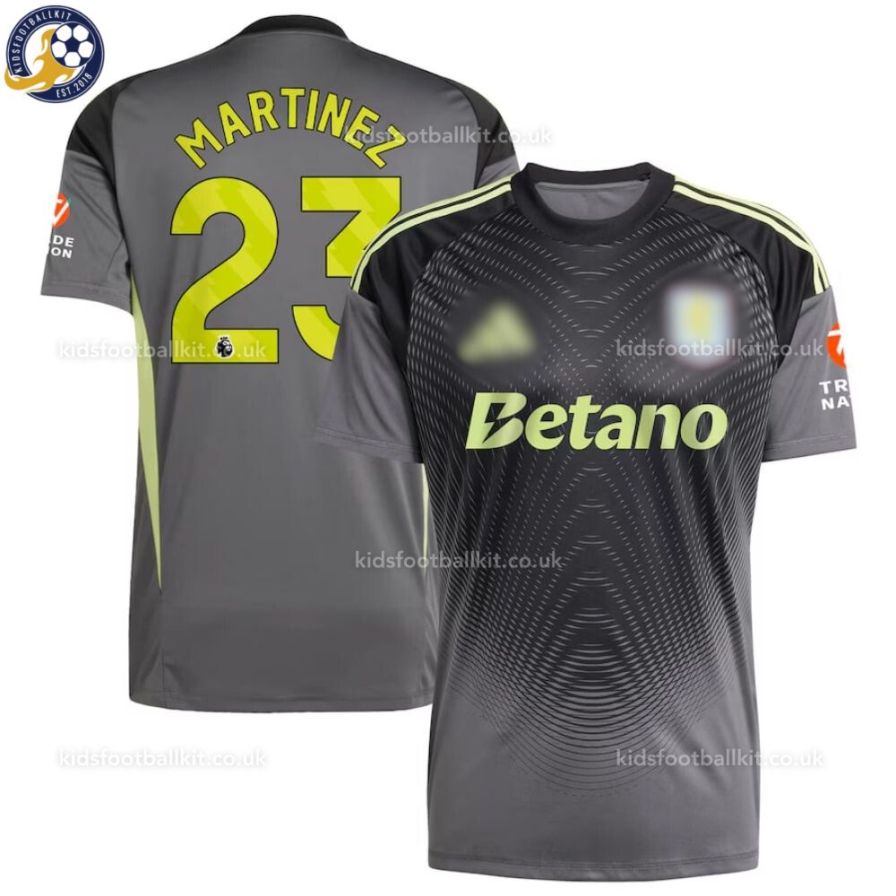 Aston Villa Goalkeeper Men Football Shirt 2025/26 MARTINEZ 23