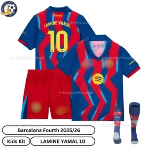Barcelona-Fourth-Kids-Football-Kit-2025-26-LAMINE-YAMAL-10-over-view-with-socks-r
