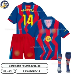 Barcelona-Fourth-Kids-Football-Kit-2025-26-RASHFORD-14-over-view-with-socks-r