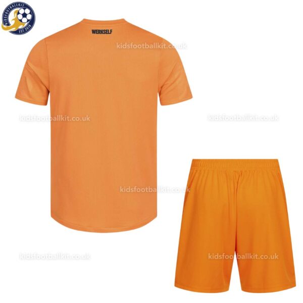 Bayer Leverkusen Goalkeeper Kids Football Kit 2025_26-back view