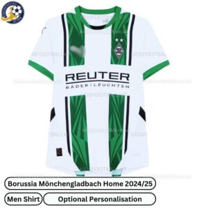 Borussia Mönchengladbach Home Men Football Shirt 2024_25-front view-b