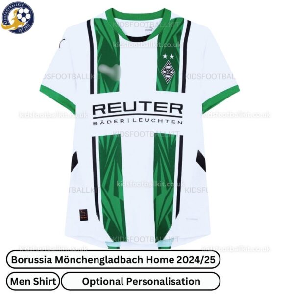Borussia Mönchengladbach Home Men Football Shirt 2024_25-front view-b