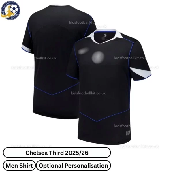 Chelsea Third Men Football Shirt 25_26-over view-blur
