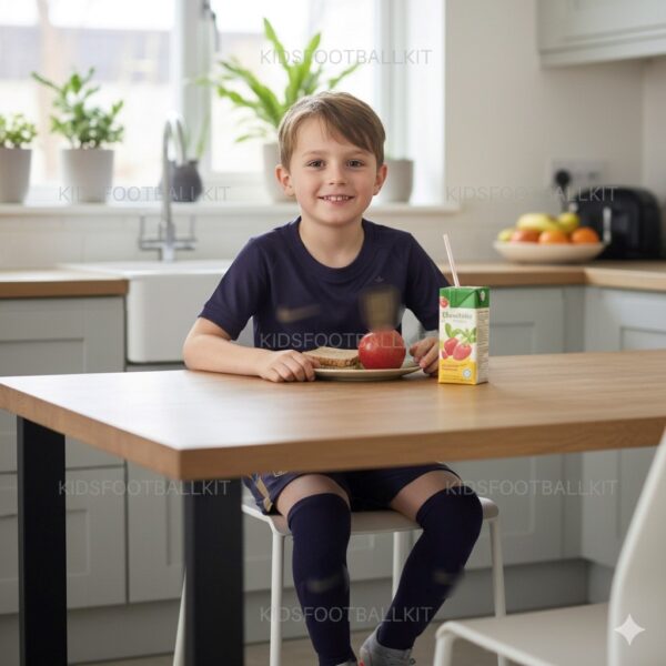 England Away Kids Football Kit 2024/25 - AI GEN