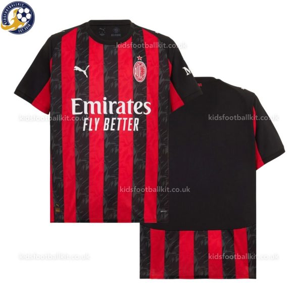 AC Milan Home Men Football Shirt 2025/26 - Over View
